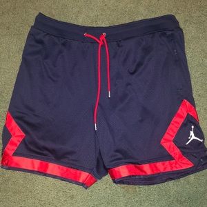 Nike Jordan PSG Paris Saint Germain Mesh Shorts- Sz Large NWOT